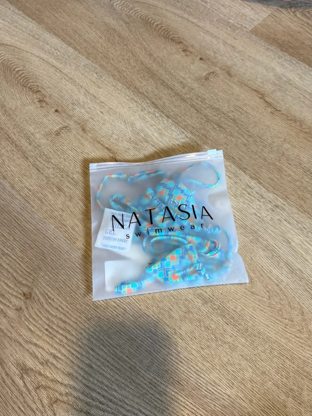 NWT Natasia Swim “Es Vedra” New with tags - Teal Underwire Bikini Set